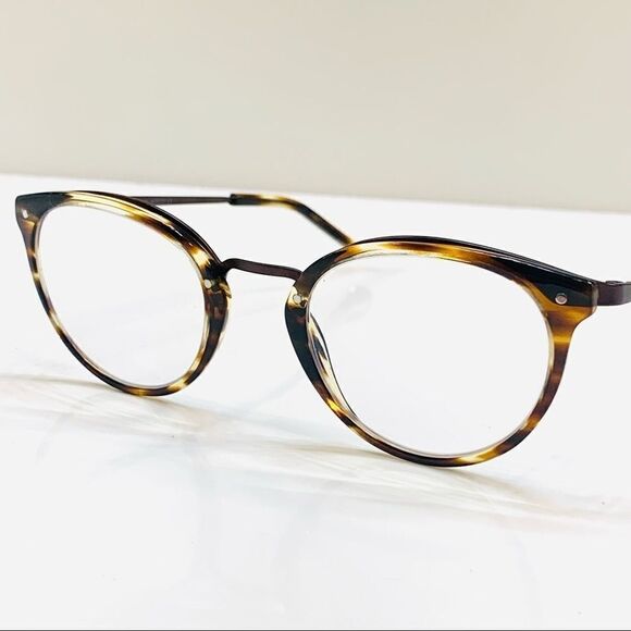 EyeOs Eyewear Women Glossy Tortoise Eyeglass Frame - Picture 1 of 8